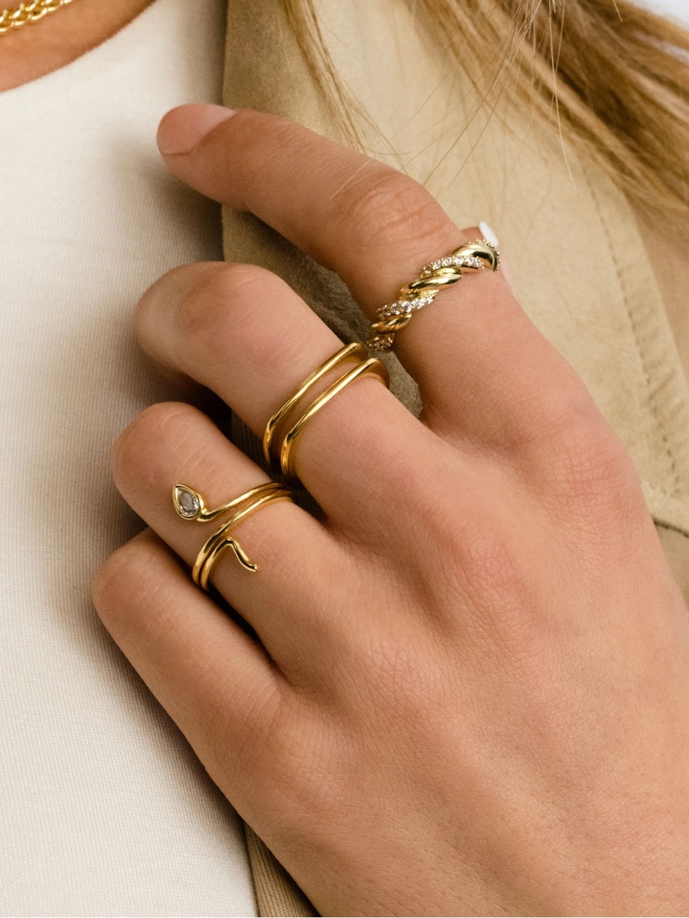 Uncommon James Snake Ring - Picture 2 of 4
